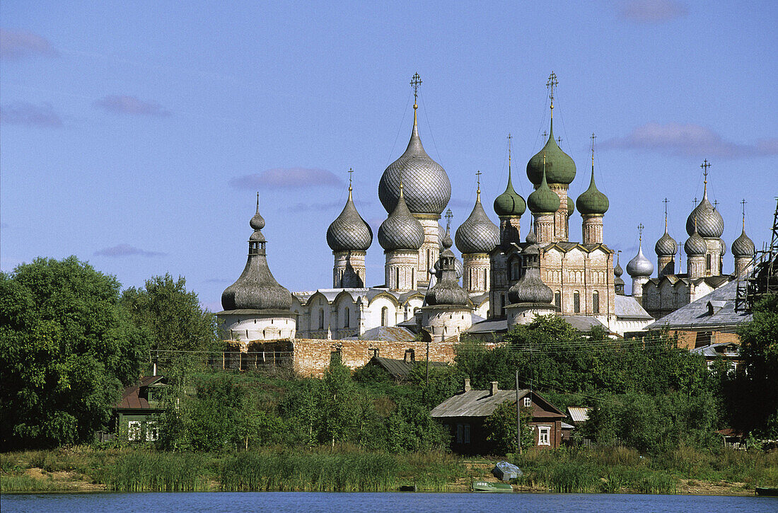 The Kremlin by Lake Nero, Rostov the Great. Golden Ring, Russia