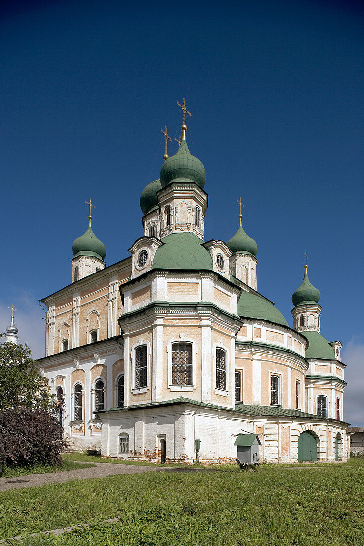 Cathedral of the Assumption (mid-18th century), Goritsky Monastery (17th-18th centuries), Pereyaslavl-Zalessky. Golden Ring, Russia