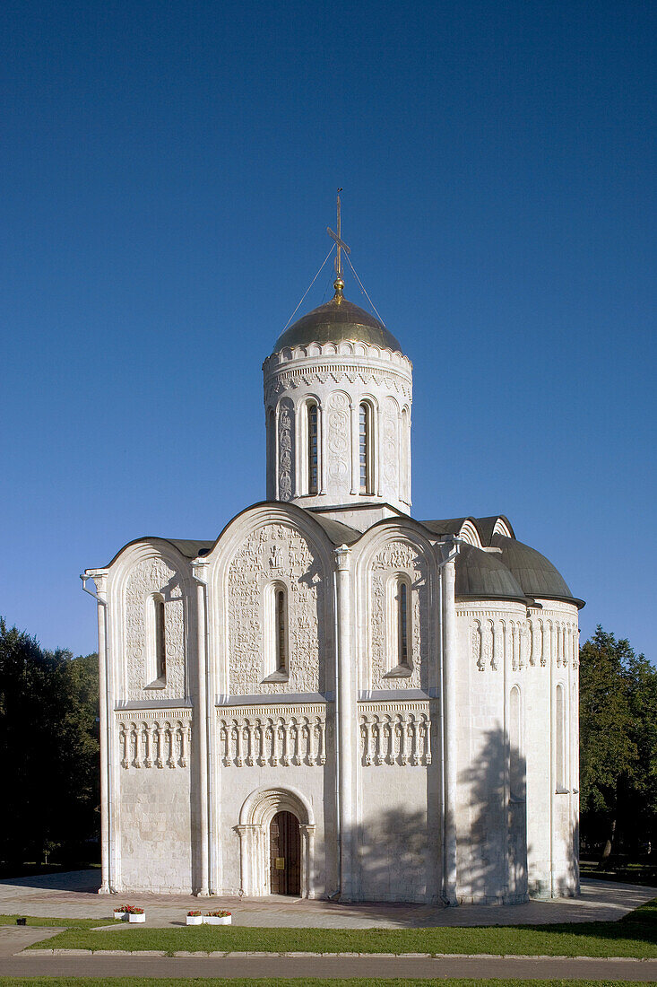 Cathedral of St. Demetrius (1194-97), Vladimir. Golden Ring, Russia