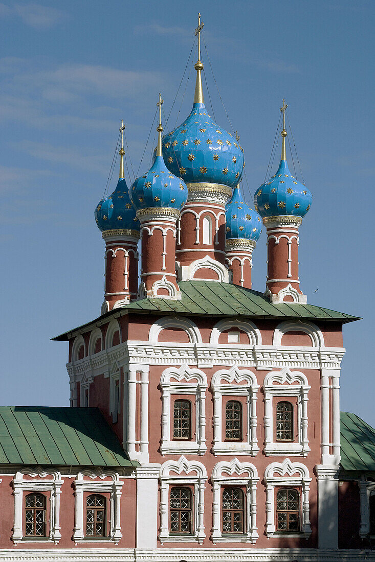 Church of St. Demetrius on Blood in the Kremlin, Uglich. Golden Ring, Russia