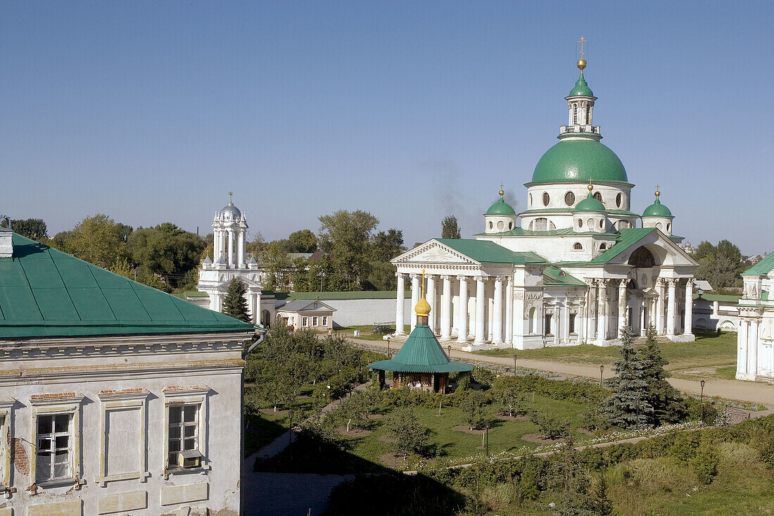 Monastery of Our Saviour founded in the late 14th century, Rostov the Great. Golden Ring, Russia