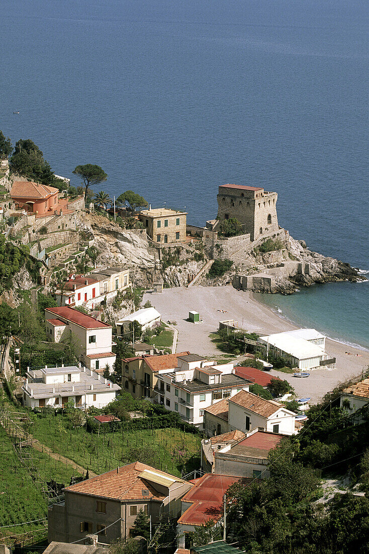 Praiano, Amalfi coast. Campania, Italy