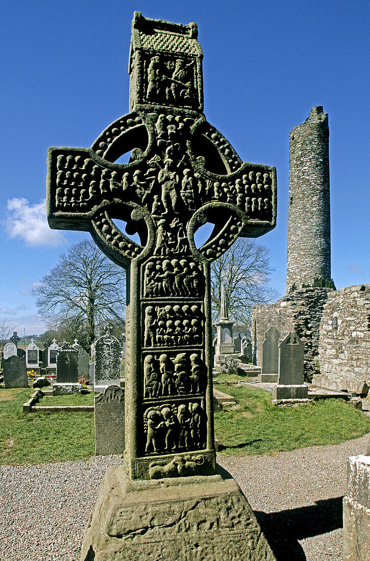 Crosses. Monasterboice. The Boyne Valley. Co. Louth. Ireland.