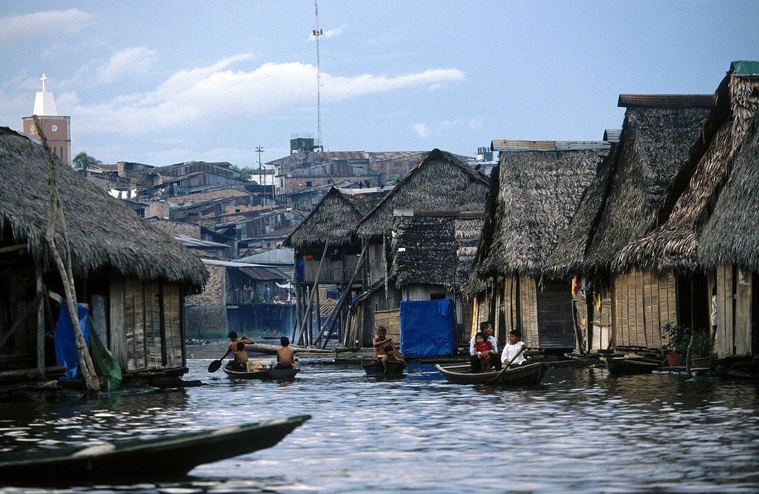 Belen Quarter, Iquitos, Amazonia, Peru