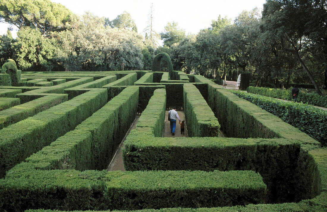 Horta maze. Barcelona. Spain