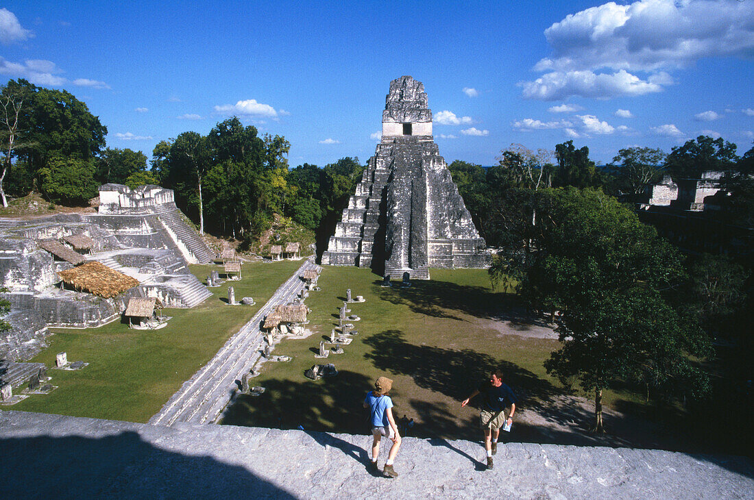 Tikal Maya ruins. Yucatan. Guatemala