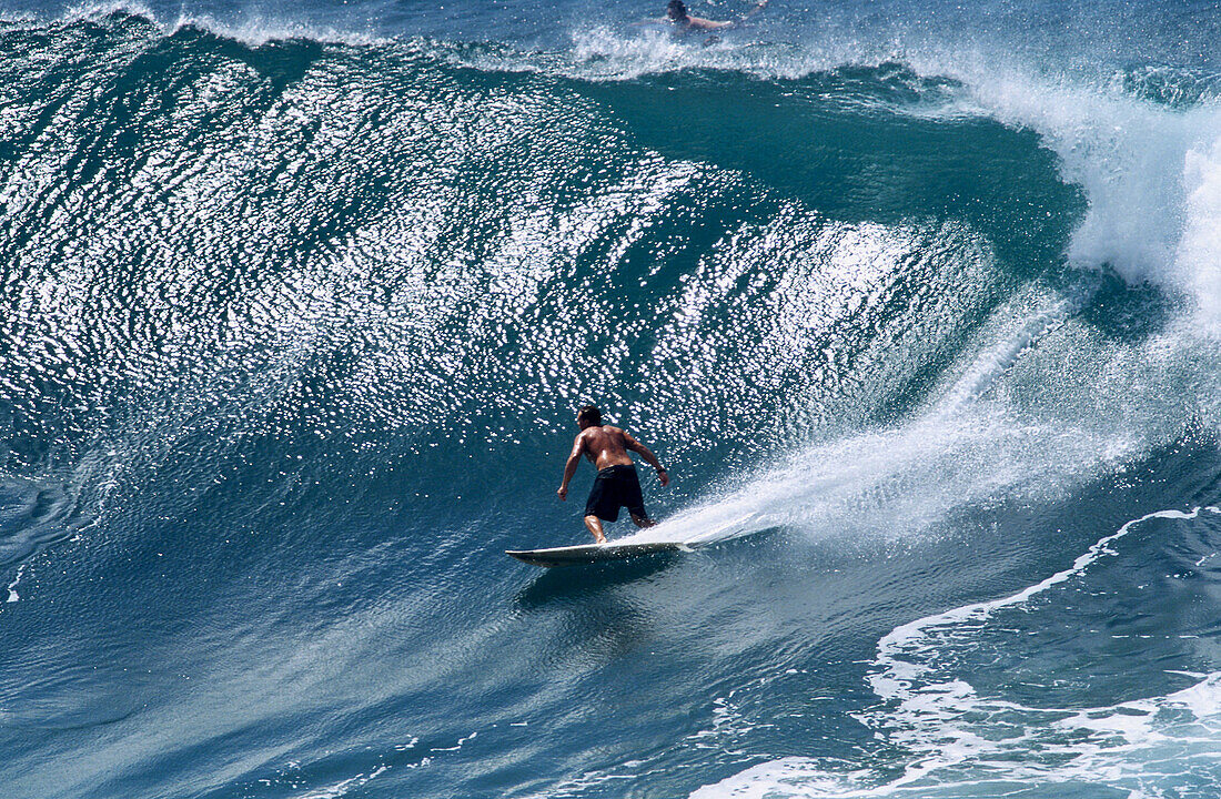 Surfing. Maui island. Hawai