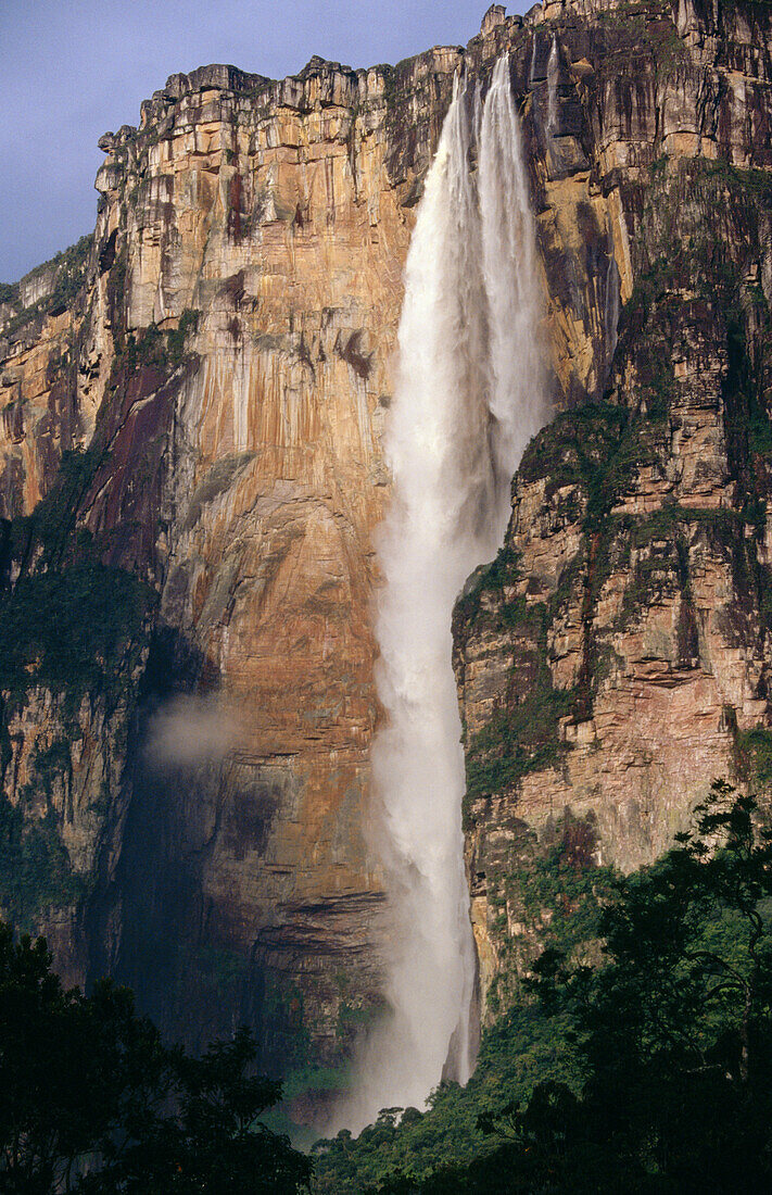 Angel Falls (aka Salto Ángel), Canaima National Park. Venezuela