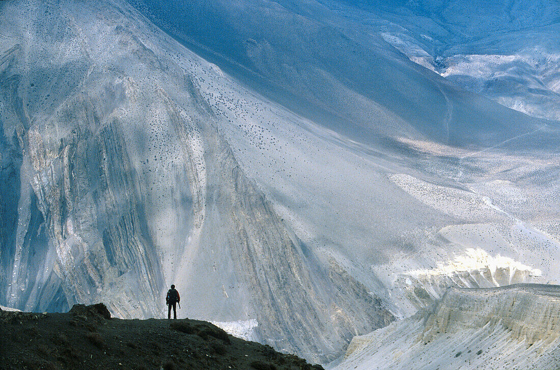 Climber. The Himalayas (Nepal)