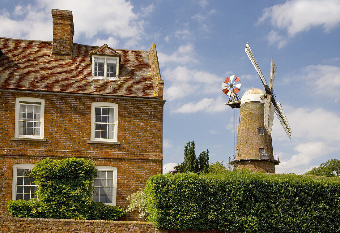 Quainton Village & Windmill Buckinghamshire UK Late June