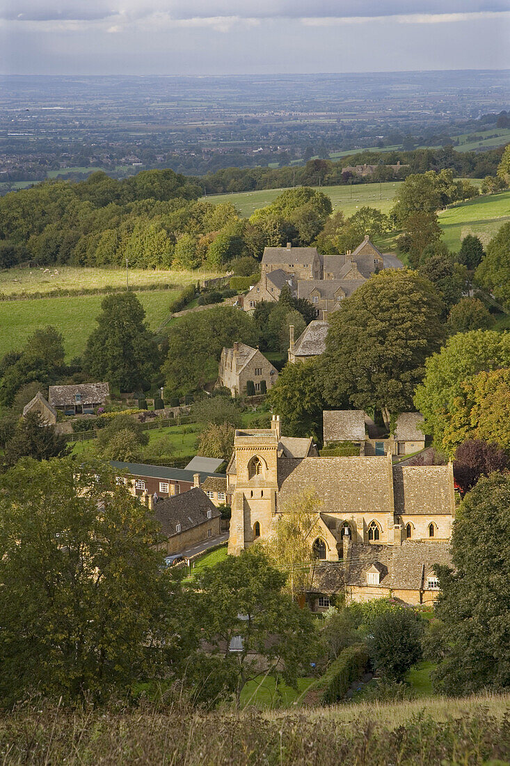 Church. Snowshill Village. Cotswolds. UK. Early Autumn