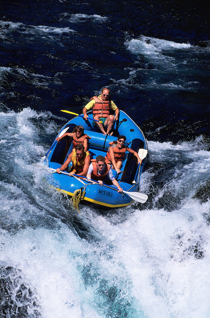 Whitewater rafting