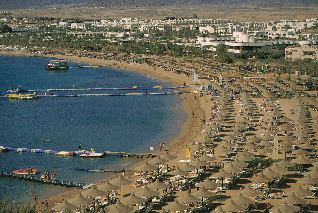 Beach at Sharm el-Sheikh. Sinai. Egypt
