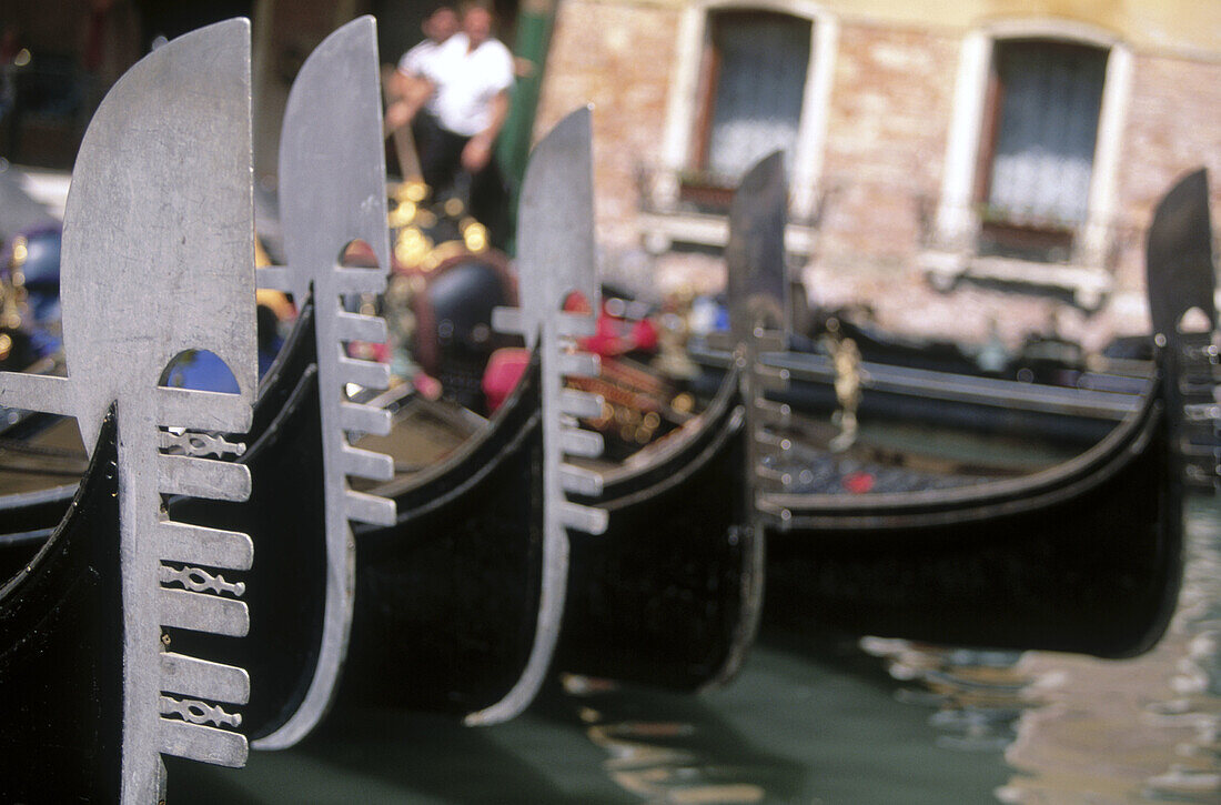 Gondolas. Venice. Italy