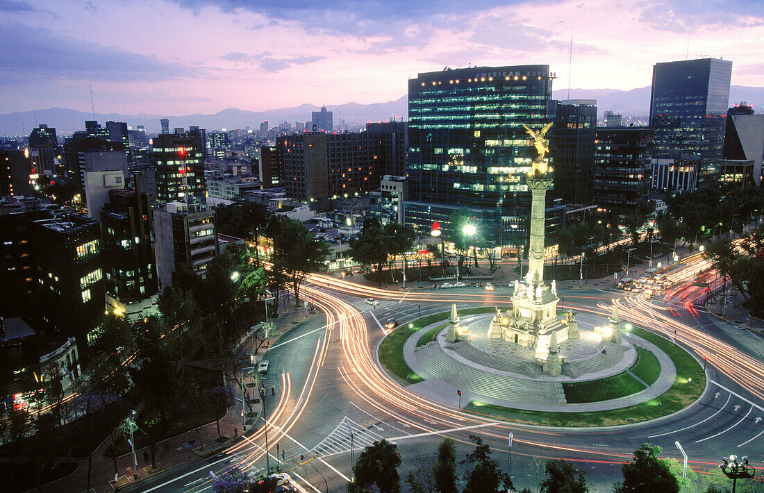 Independence Monument. Avenida de la Reforma. Mexico City. Mexico