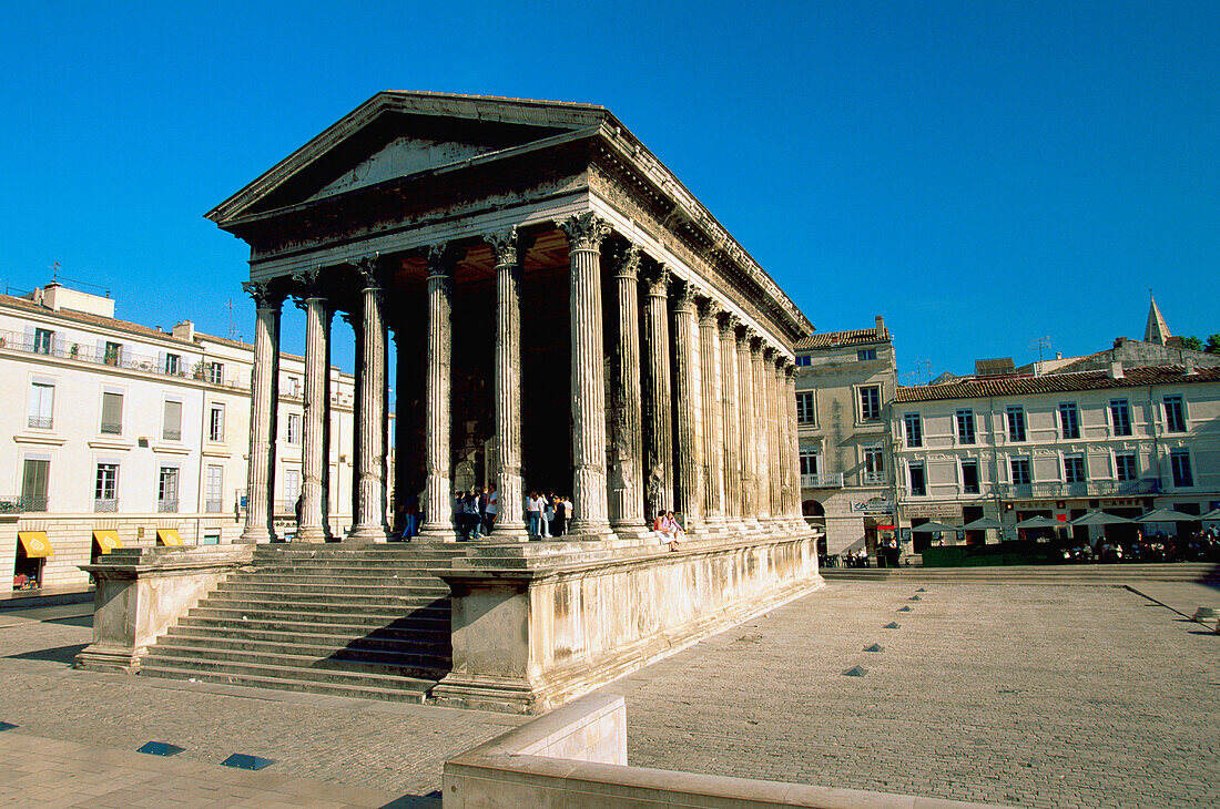 Maison Carée. Nimes. France