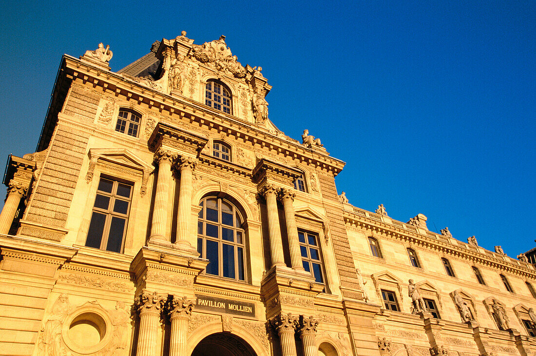 The Louvre, Pavillion Mollien. Paris. France