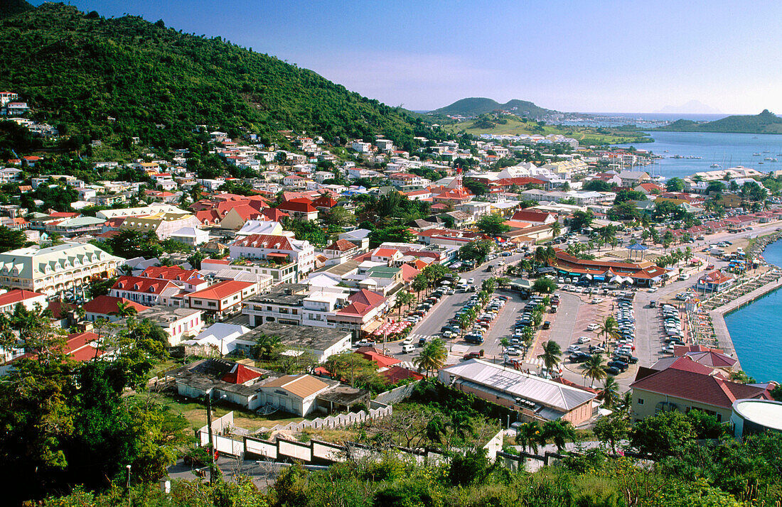 Marigot. Saint Martin Island. Frech West Indies