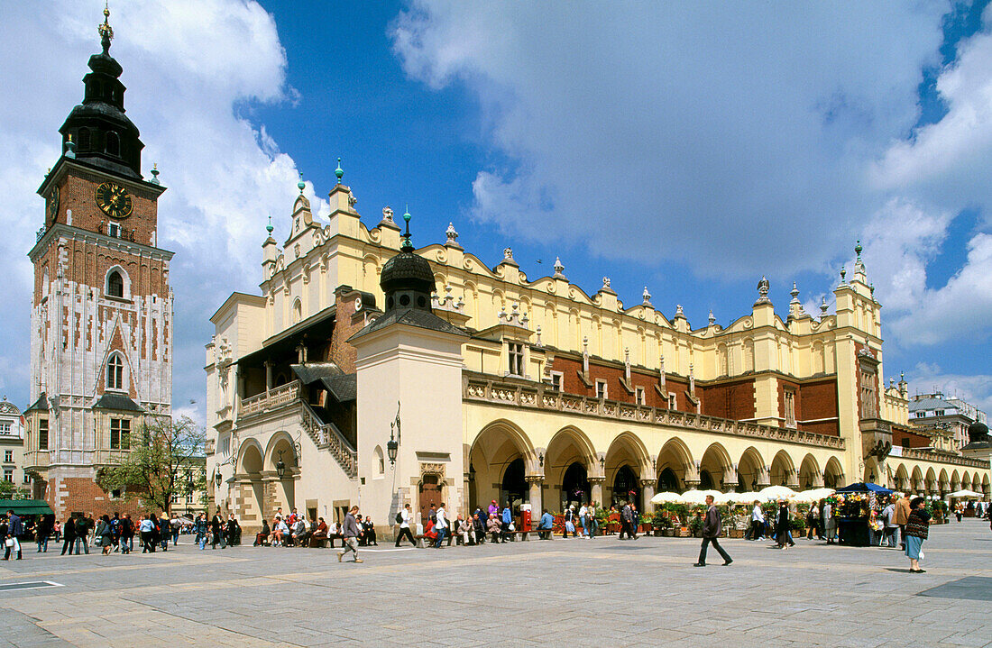 Sukiennice (Cloth Hall). Rynek Glowny. Krakow. Poland