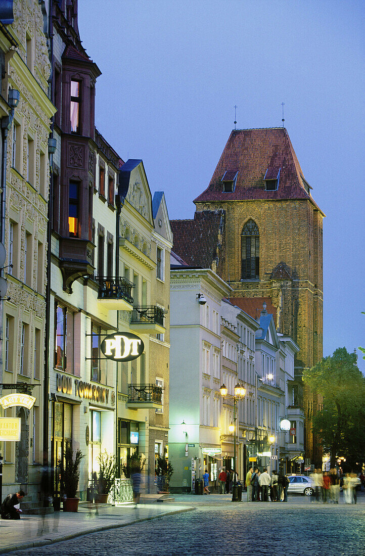 Rynek Staromiejski (The Old Town Market). Torun. Pomerania. Poland