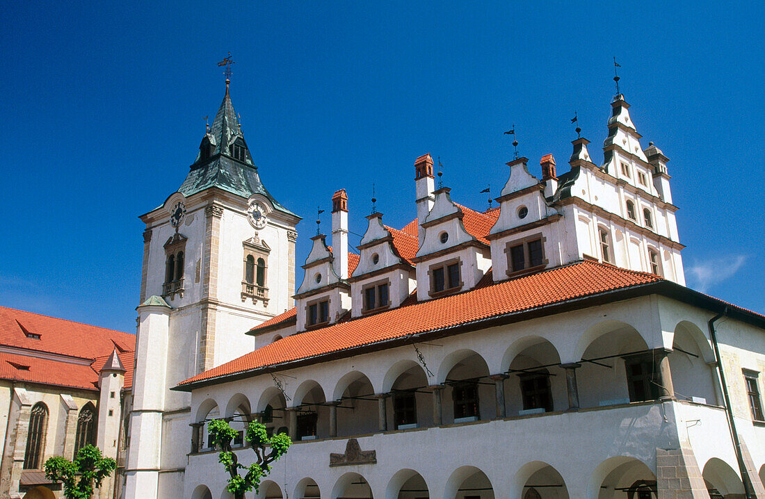 Levoca Town Hall and tower (1551). Spis Region. East Slovakia