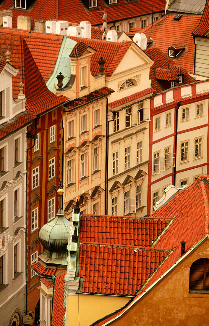 Buildings in Prague s Old Town. Czech Republic