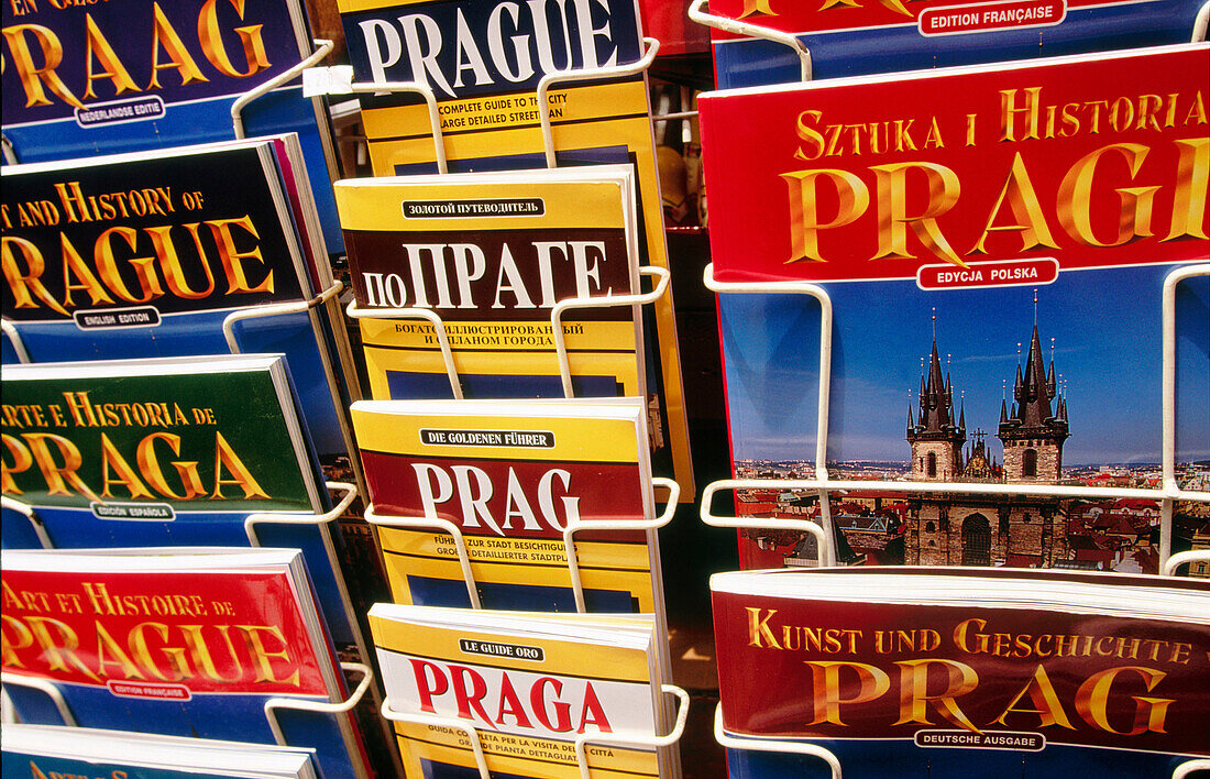 Prague tour books. Czech Republic