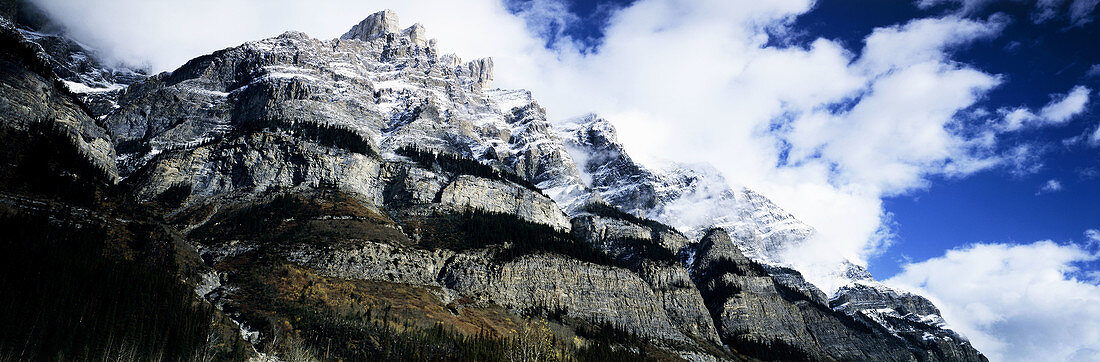 Rampart creek mountain. Banff National Park. Alberta. Canada