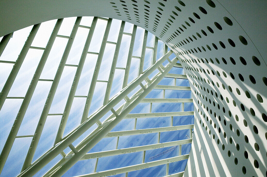 Skylight in the Museum of Modern Art. San Francisco. California. USA