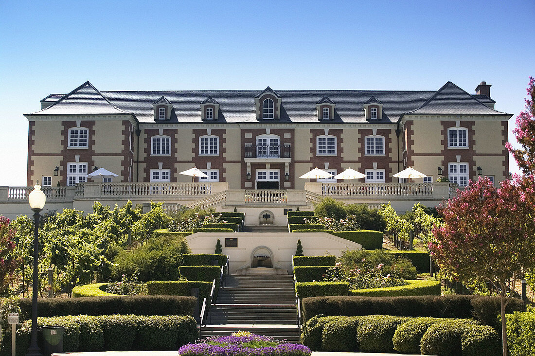 Domaine Carneros Winery in Napa Valley. California, USA