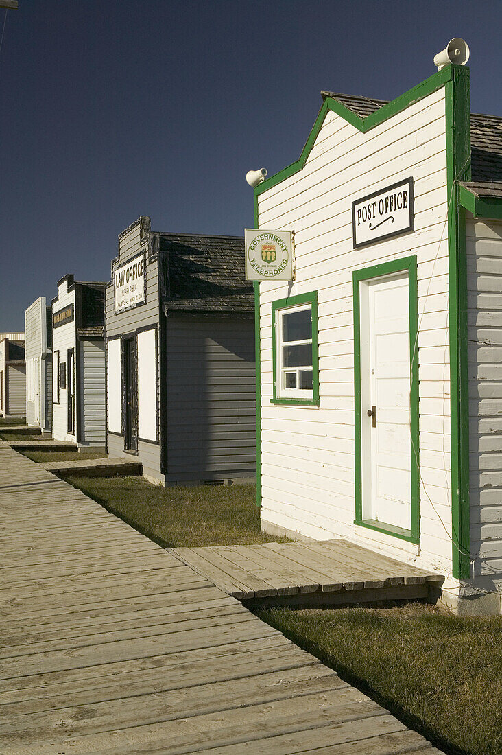 Western Development Museum and Village. North Battlerford. Saskatchewan, Canada