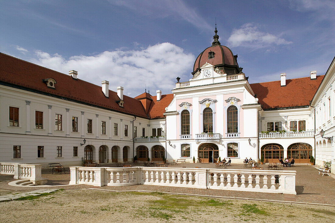 Godollo: Royal Mansion- Home of Austro Hungarian Queen Elizabeth Sissy (1837-1898)- North Side. Budapest area. Hungary. 2004.