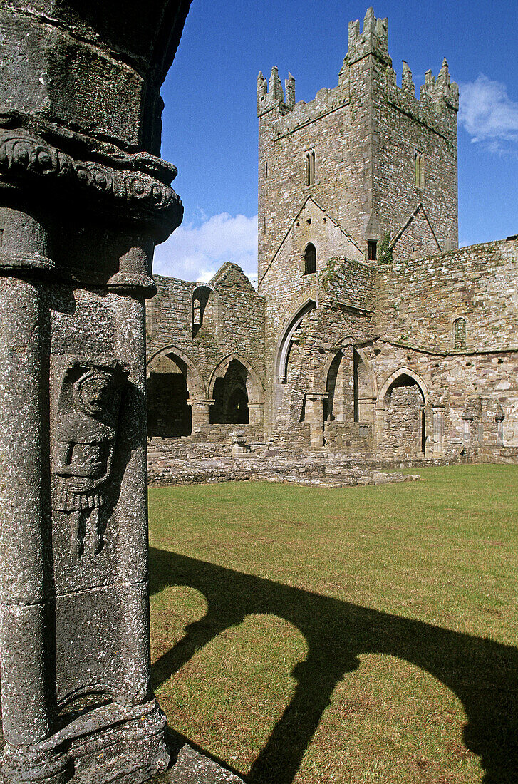 Jerpoint Abbey (1158). Co. Kilkenny. Ireland.