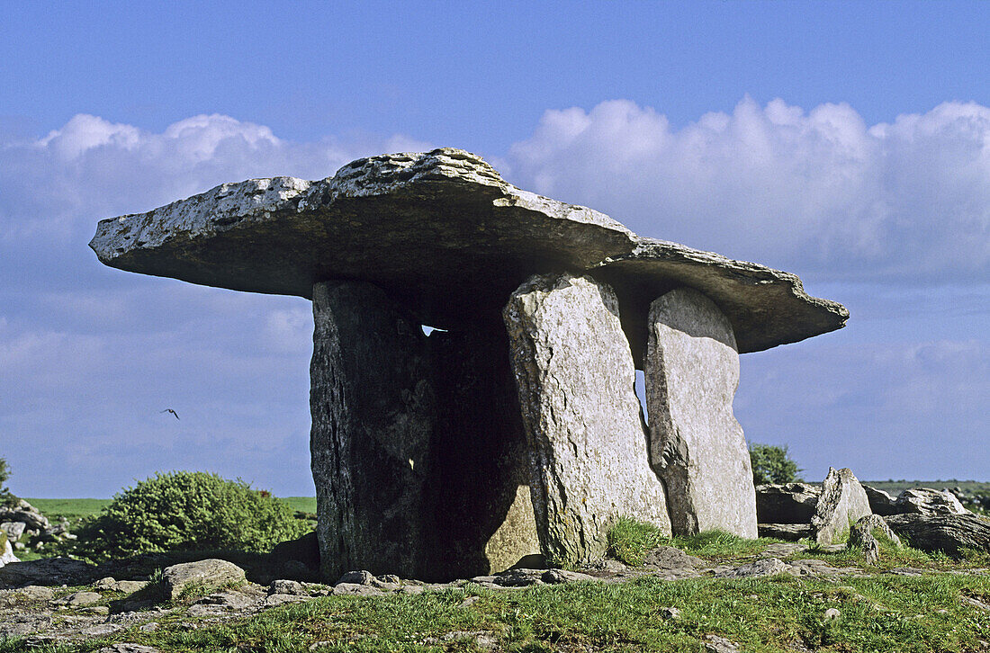 Dolmen Poulnabrone. Co. Clare. Ireland.