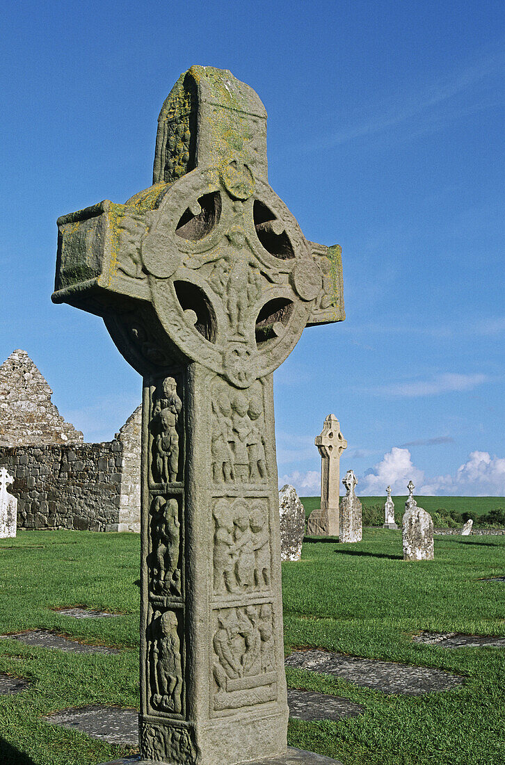Monastery. Clonmacnois. Co. Offaly. Ireland.