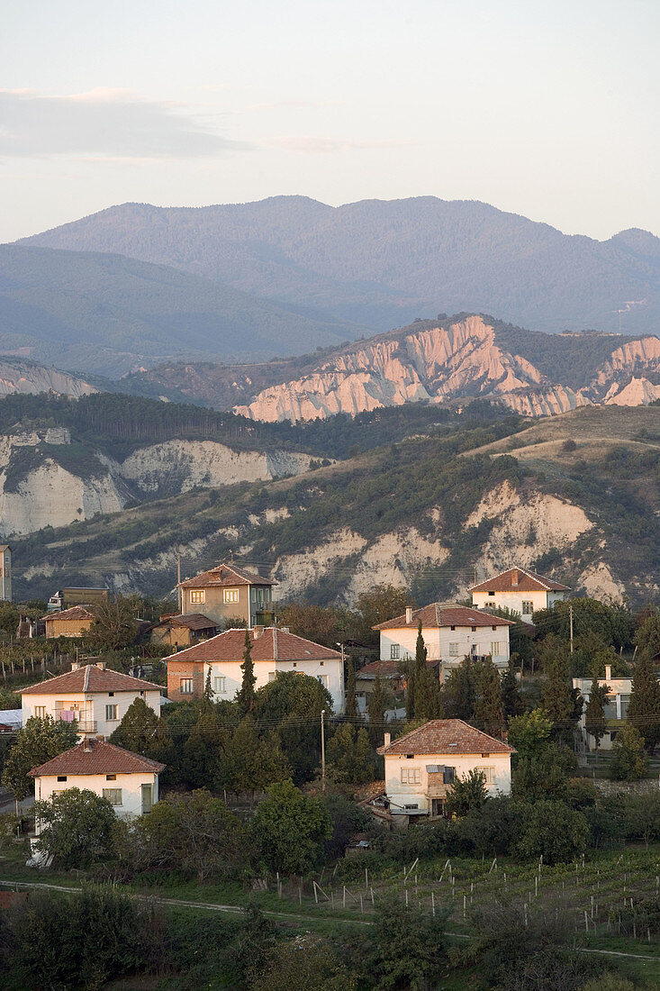 Lozenica village near Melnik. Bulgaria