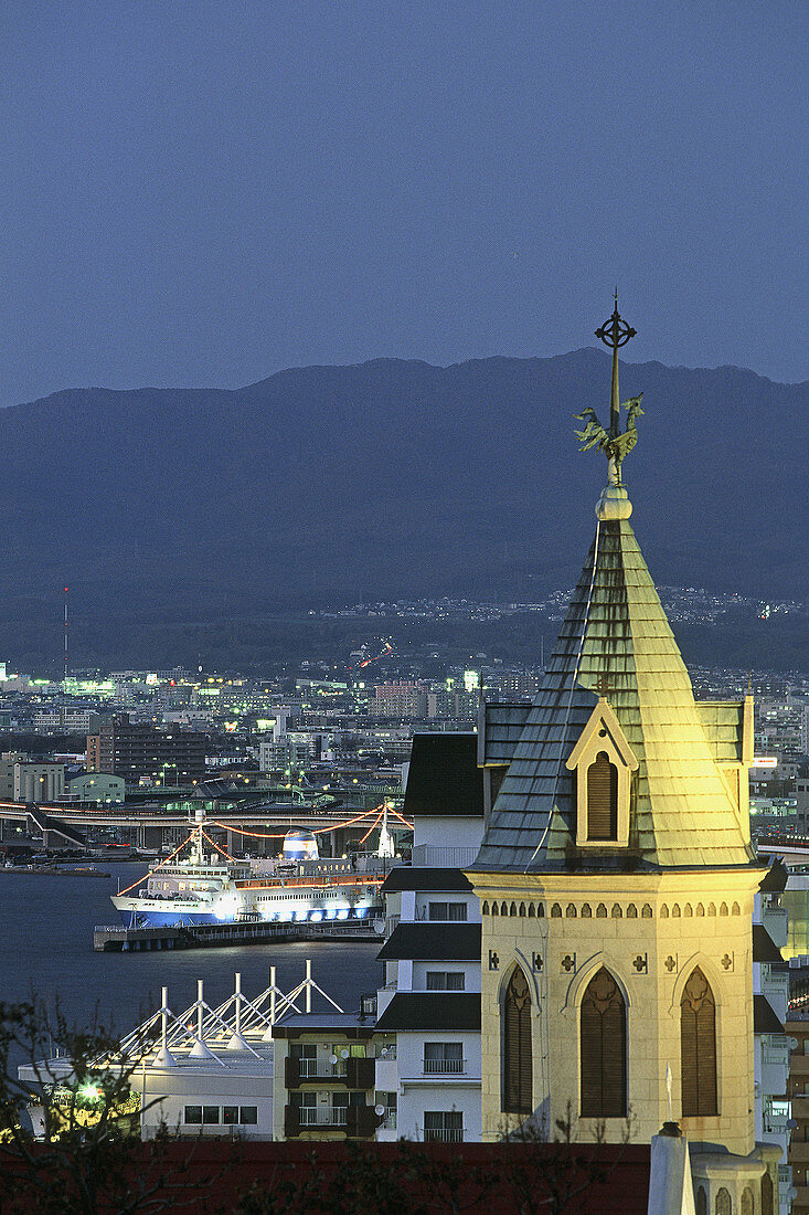 Roman Catholic Church in Motomachi district, Hakodate. Hokkaido, Japan