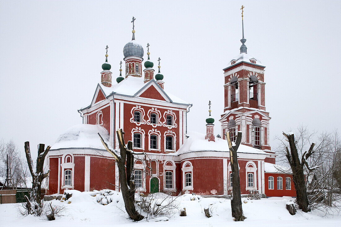 Church of the forty Martyrs, 1775. Pereyaslavl-Zalessky. Golden Ring, Russia