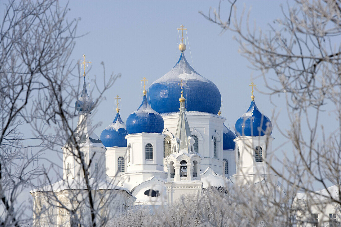 Monastery buildings, Bogoliubovo. Golden Ring, Russia