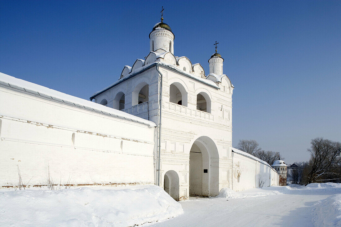 Convent of the Intercession founded in 1364, Suzdal. Golden Ring, Russia