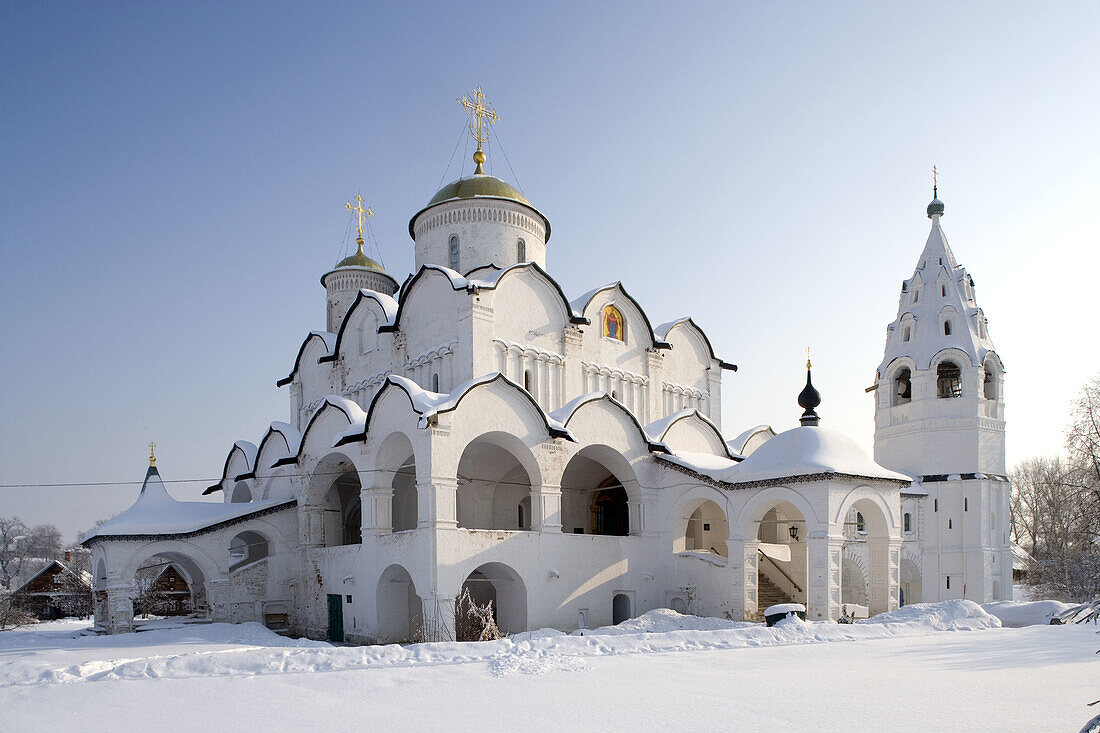 Convent of the Intercession founded in 1364, Suzdal. Golden Ring, Russia