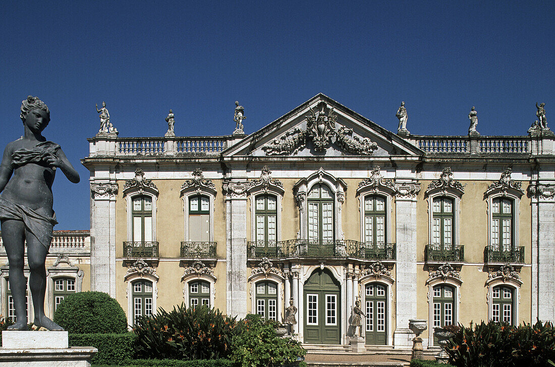 National Palace of Queluz (1747-1794) near Lisbon. Portugal