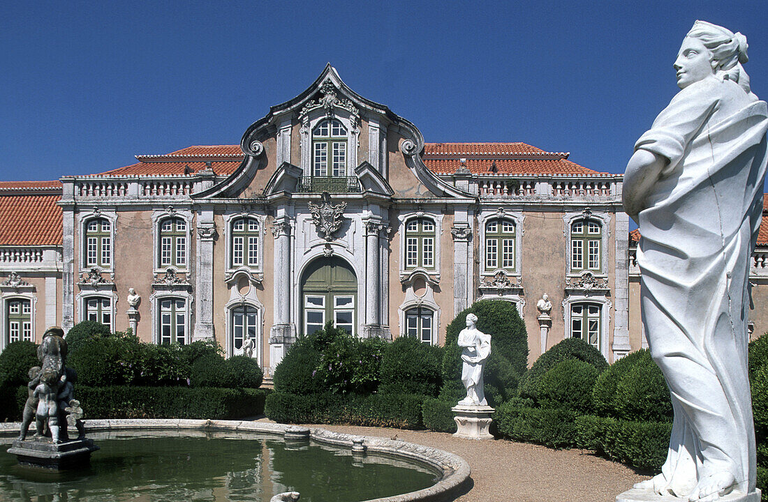 National Palace of Queluz (1747-1794) near Lisbon. Portugal