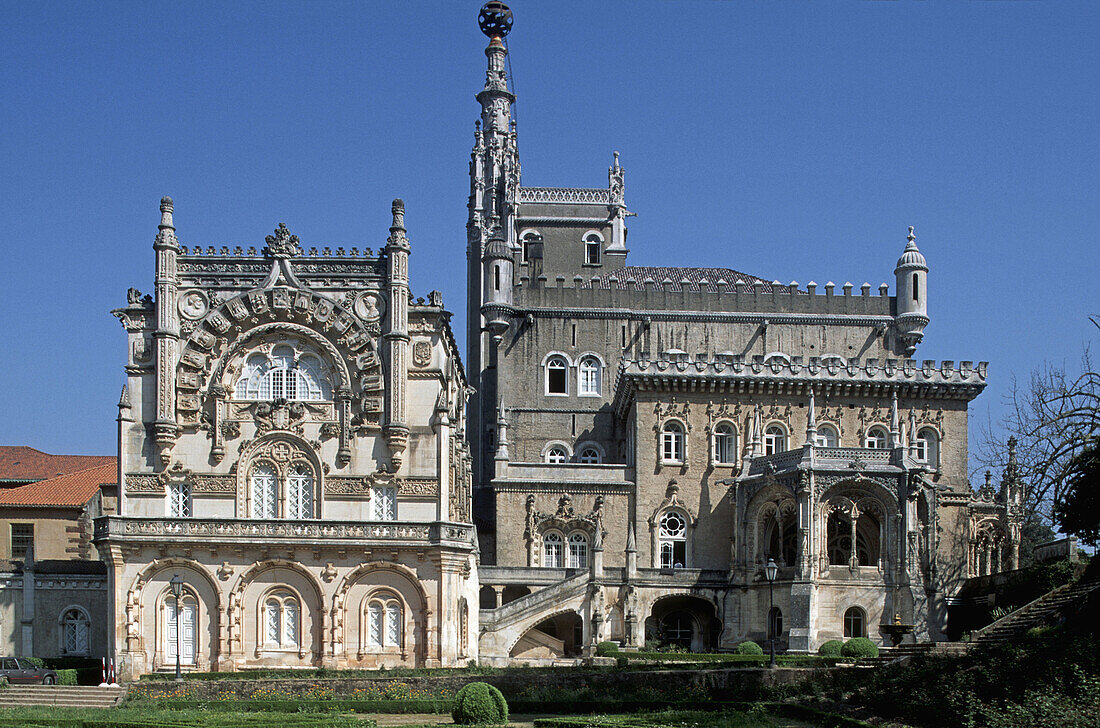 Buildings of a secularized Carmelite monastery, Buçaco. Portugal