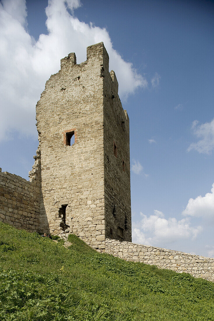 Genoese fortress (14th century), Theodosia. Crimea, Ukraine