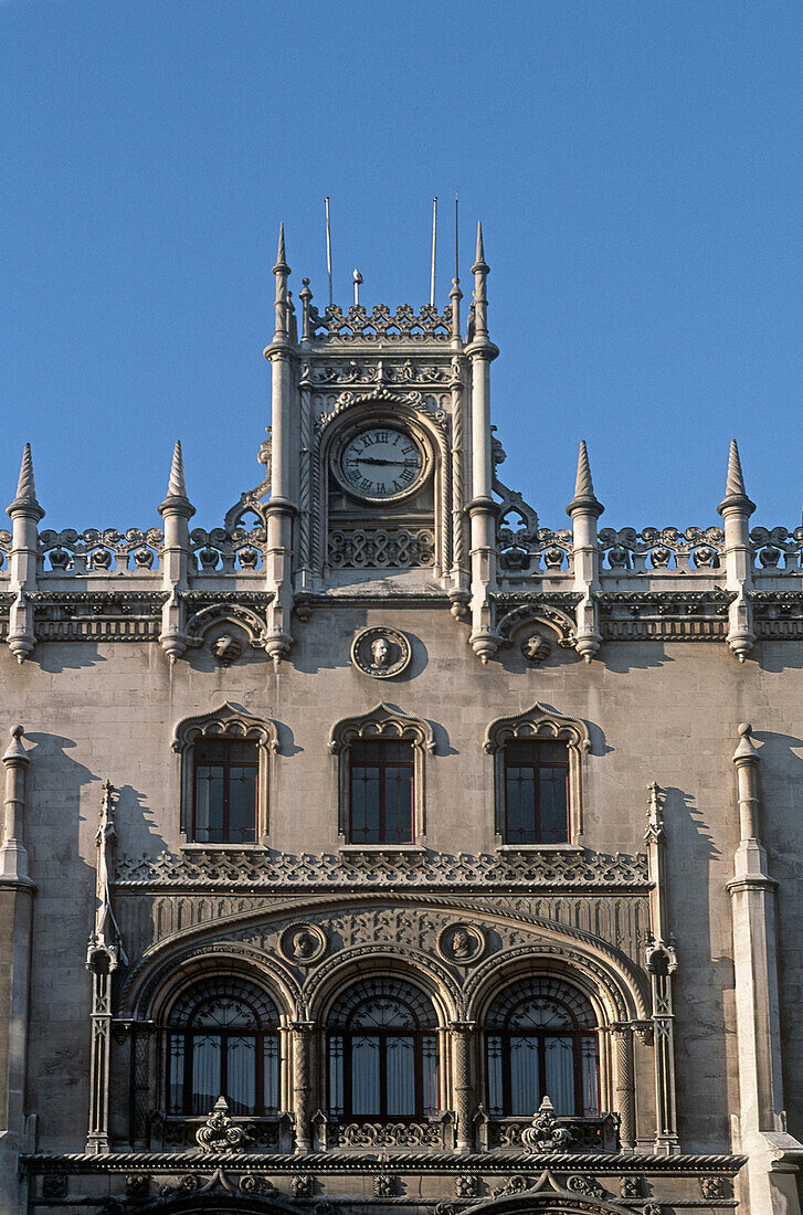 Rossio train station, Lisbon. Portugal