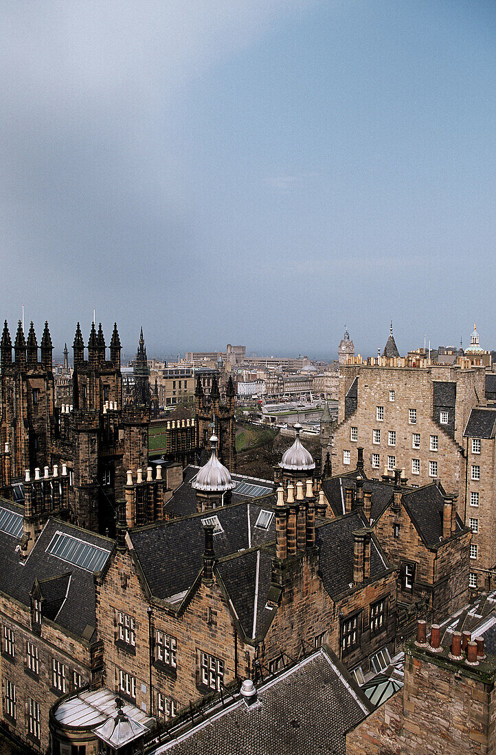 View from outlook tower. Edinburgh. Scotland. UK.