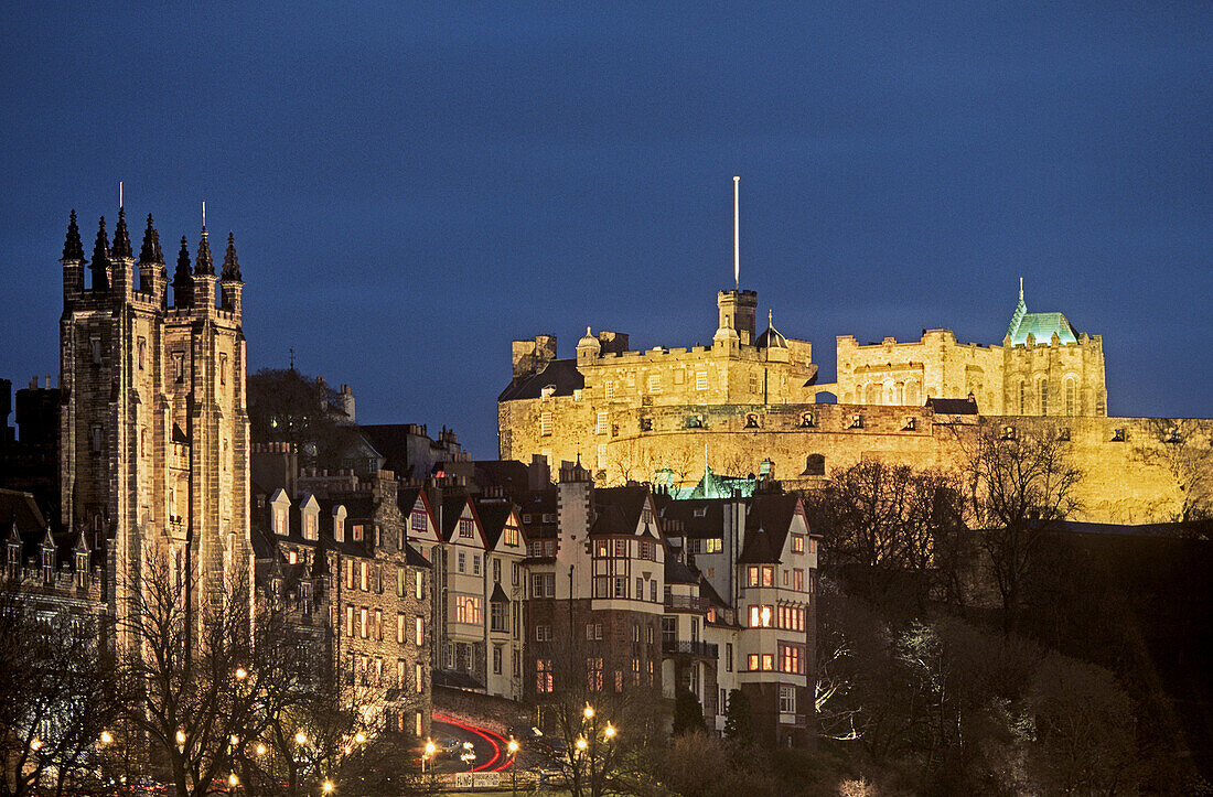 Edinburgh castle. Edinburgh. Scotland. UK.