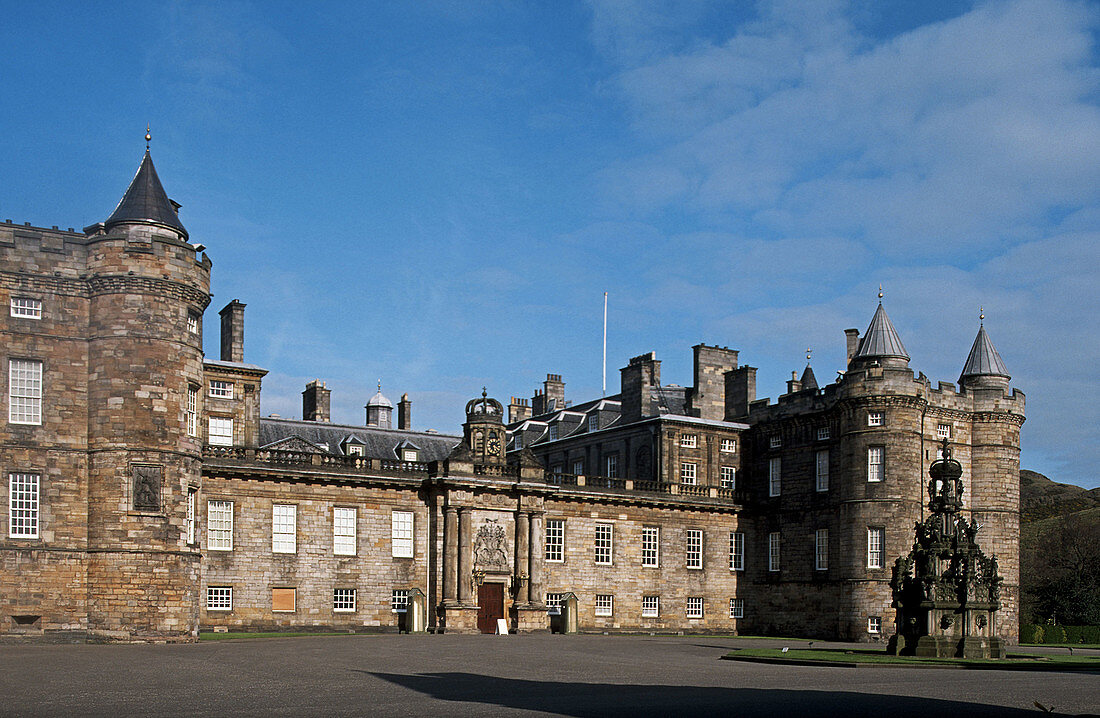 Holyrood Palace. Edinburgh. Scotland. UK.