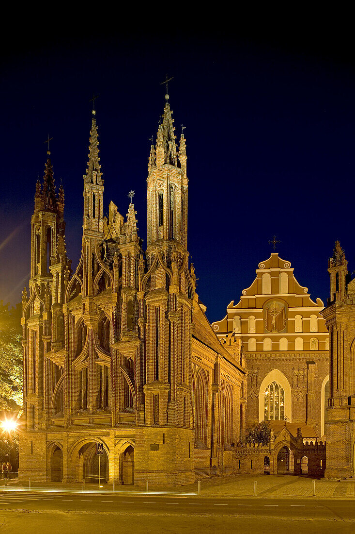 St. Anne s church. Vilnius. Lithuania.